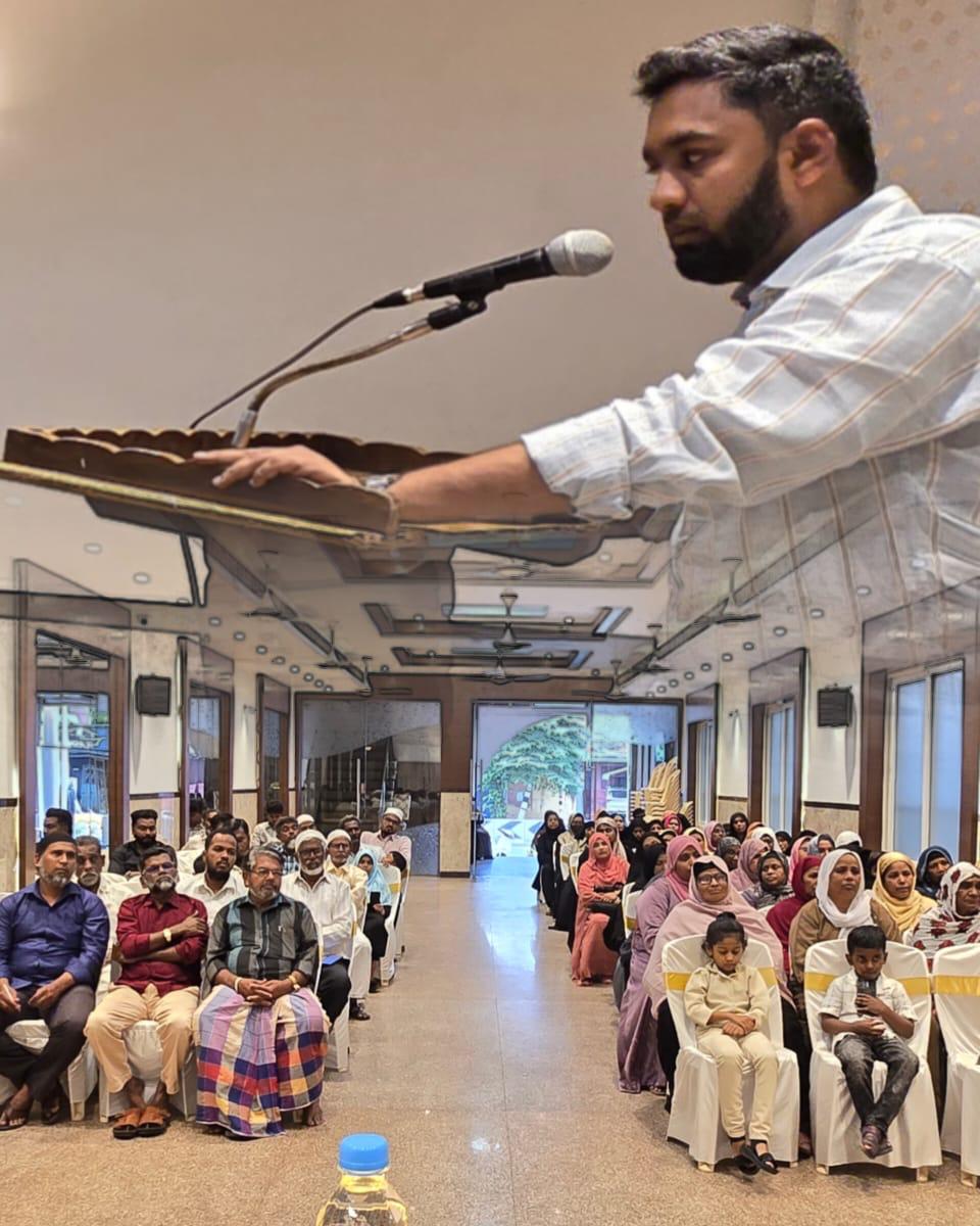 Pilgrims attending the Aqsa International orientation program